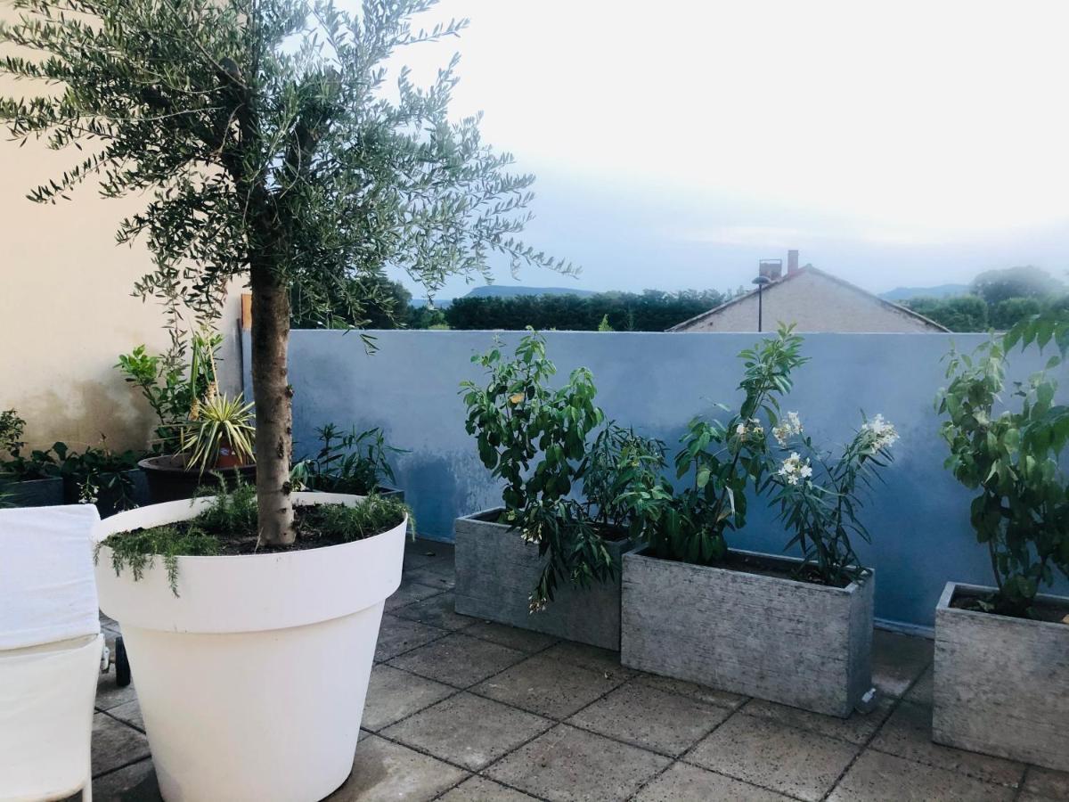 Une Maison Bleue Villa Piolenc Eksteriør billede